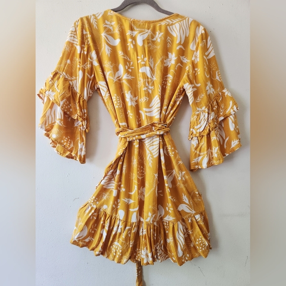 Cleobella Bonita Wrap Dress M - Picture 6 of 7